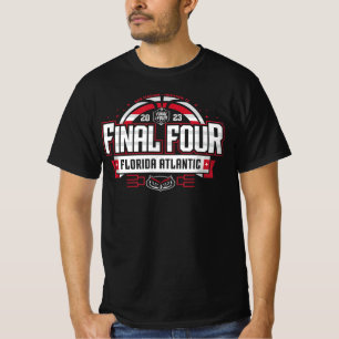 Flórida Atlantic Owls Final Quatro t-shirt de 2023