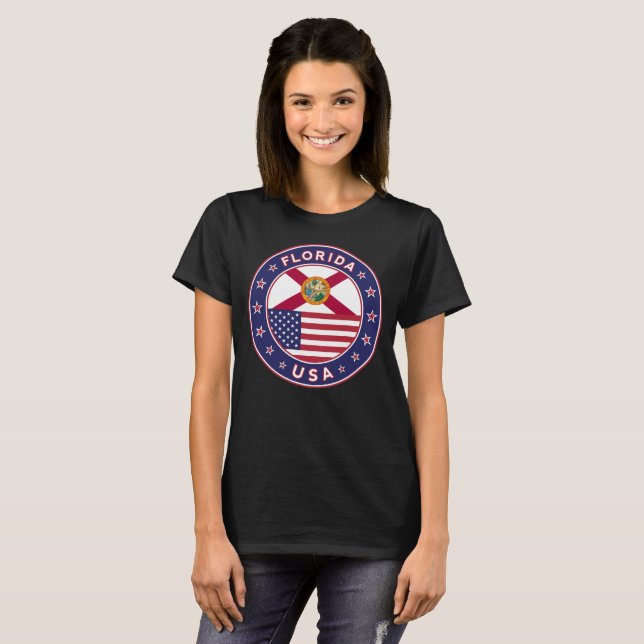 Flórida, camiseta da Flórida, (Frente Completa)