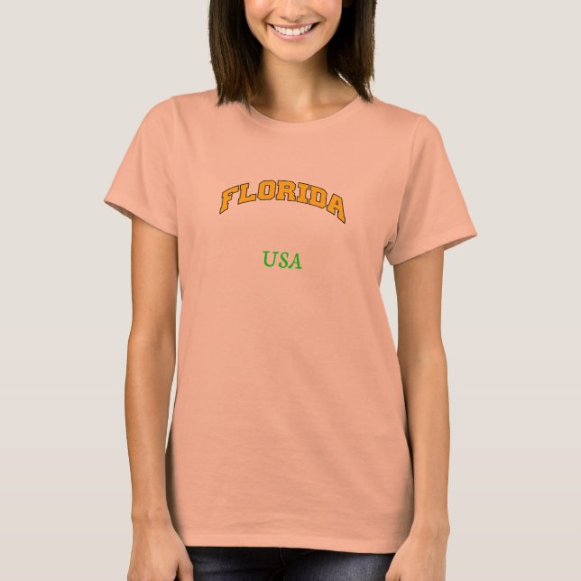 Flórida EUA T-Shirt (Frente)