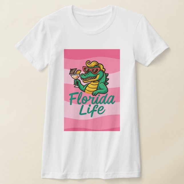 Flórida Life T-Shirt Design (Postura )
