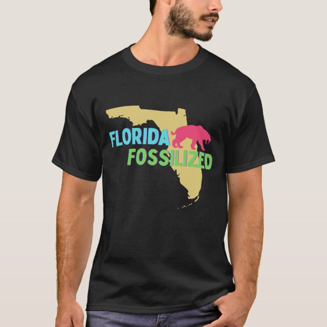 Flórida Neon T-Shirt Fossilizada (Frente)