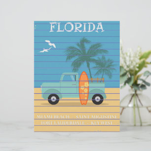Flórida: Papel de Carta Viagem