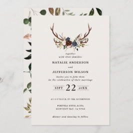 Flórida russa e marinho de casamento de galhadas