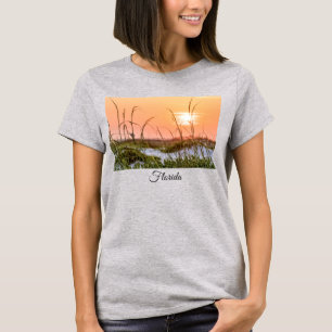 Florida Sea Oats Sunrise 3/4 Camisa de Capa