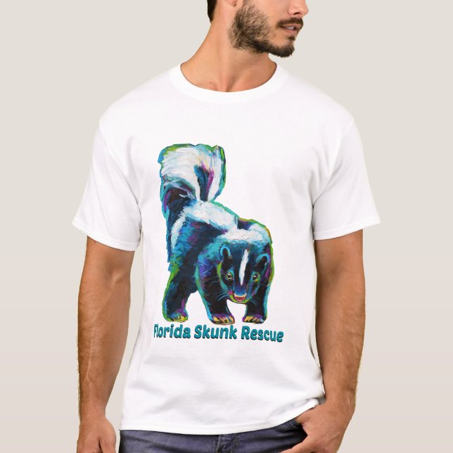 Flórida Skunk Rescue 2 T-Shirt (Frente)