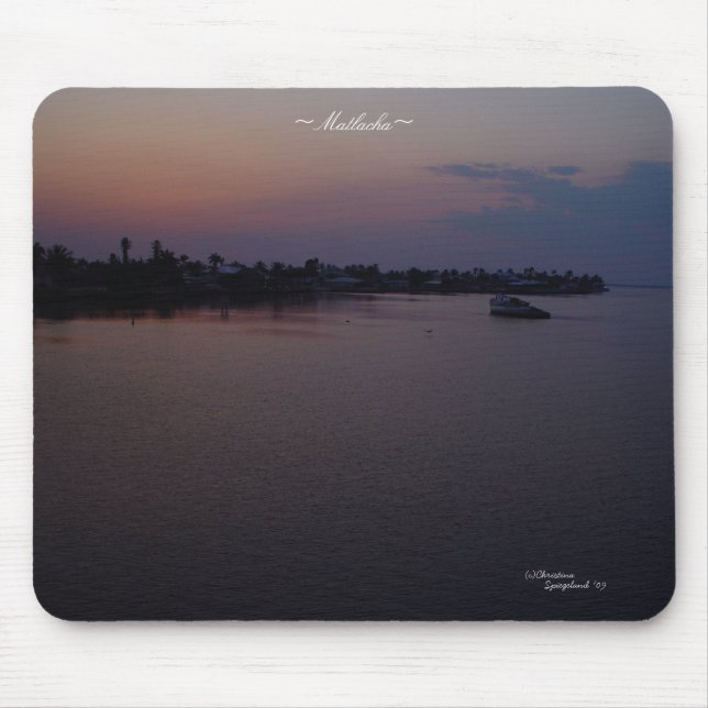 Flórida Sunset Mousepad (Frente)