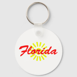 Flórida Sunshine State Souvenir Chaveiro