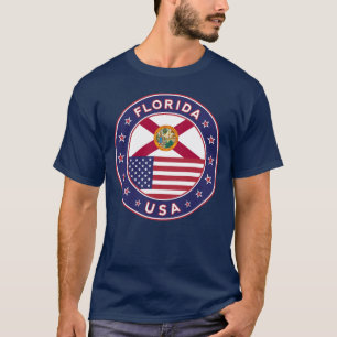 Flórida, t-shirt da Flórida, azul