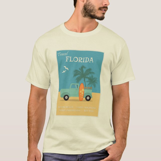 Flórida:Viagem T-Shirt (Frente)