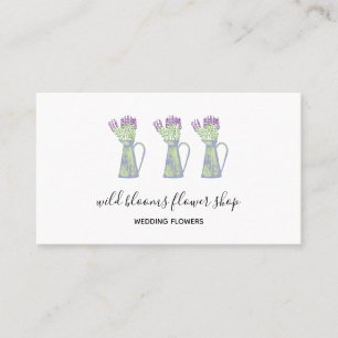 Florista    Cartão de Visita Fofo Loja de Flores