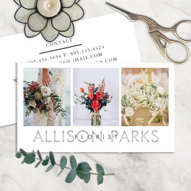 Florista / Outro Cartão de visita (Criador carregado)