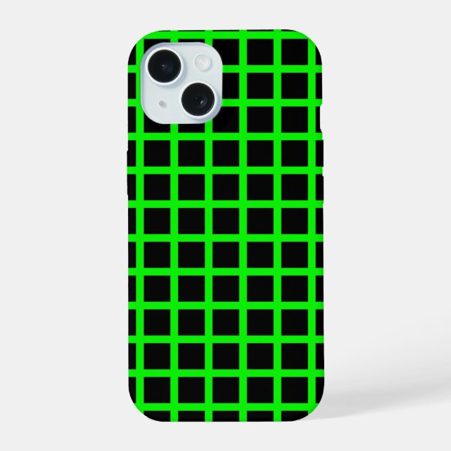 Floro dot illusion iphone 15 case  (Verso)