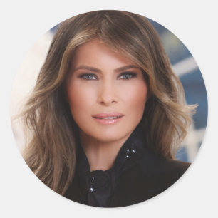 FLOTUS em um trunfo de Melania da etiqueta