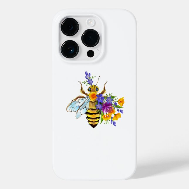 Flower bee with wild plants (Verso)
