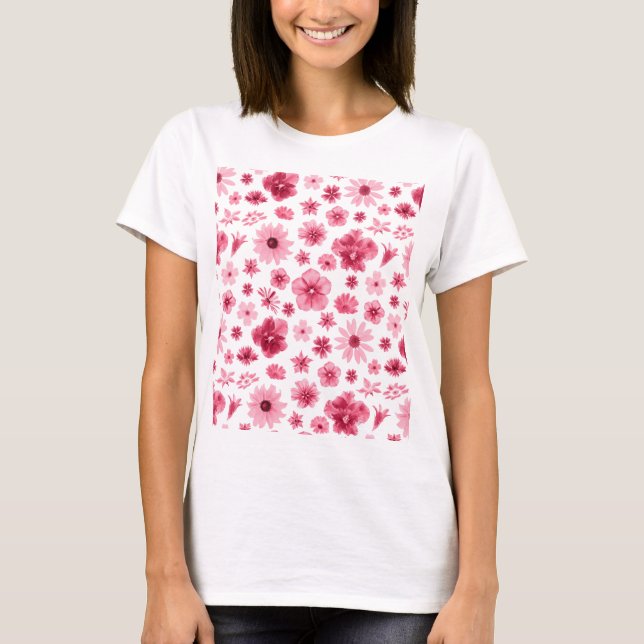 flower camiseta (Frente)