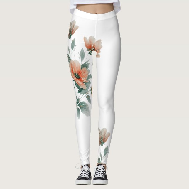 flower legging (Frente)