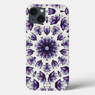Flower Mandala Abstrato Kaleidoscópico Padrão