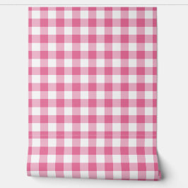 Flower Pink Gingham Check Green Buffalo Plaid