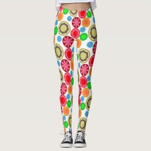 Flower Power em Fileiras 002 Leggings
