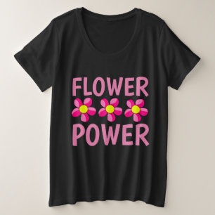 FLOWER POWER Ladens T-shirts
