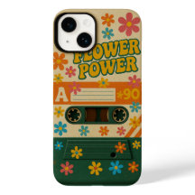 Flower Power Sixties Apple iPhone 14 Case