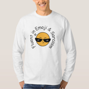 Fluente Em Emoji E Sarcasmo   Homens com camisa de
