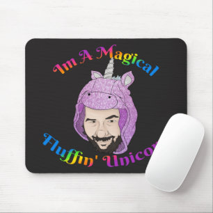 Fluffin mágico do Zer0 em Unicórn Mousepad