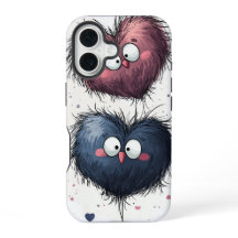 Fluffy Love Duo - Capa de telefone de Anime Bonita