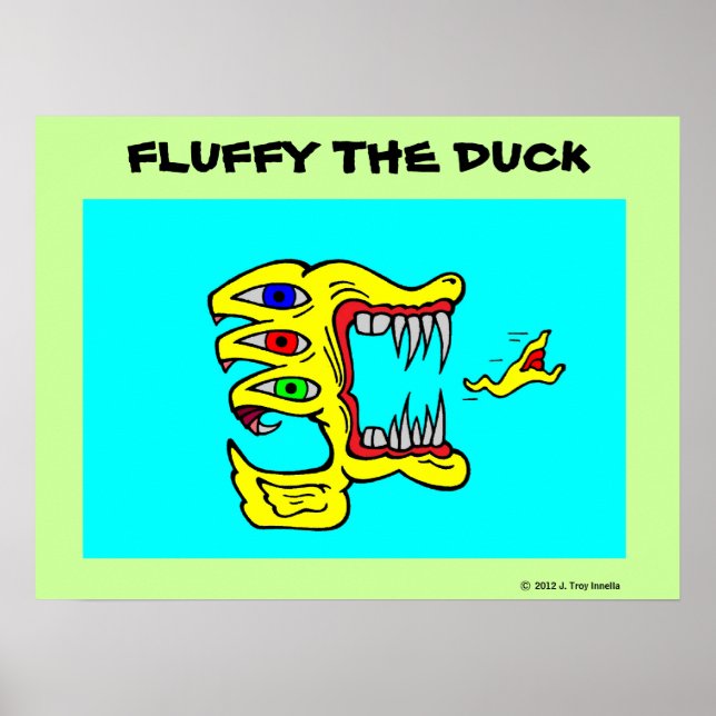 Fluffy the Duck Poster (Frente)