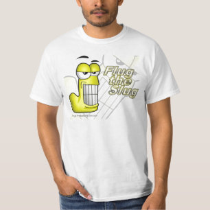 Flug o t-shirt oficial do Slug (branco)