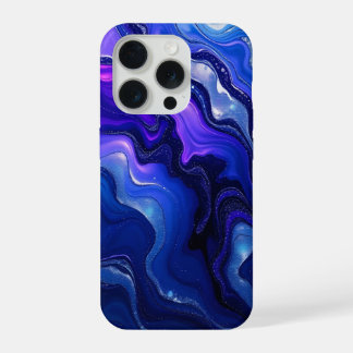 Fluido Abstrato Azul e Roxo