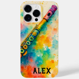 Flute de Cores de Água Vibrantes Personalizado