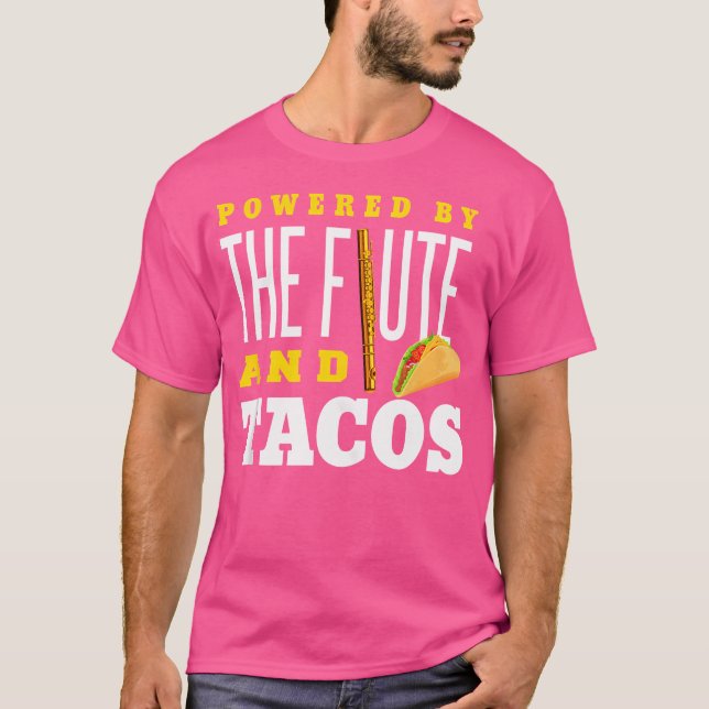 Flutuar Camisa Engraçada Taco Instrumento do Lover (Frente)
