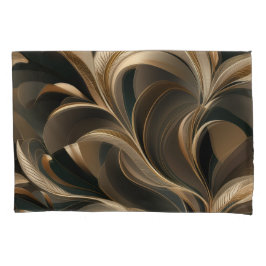 Fluxo Botânico Dourado Elegante
