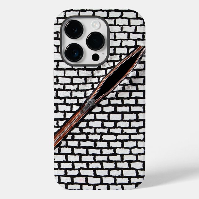 Fly Wall – Conceptual Art Phone Case iPhone 14 Pro (Verso)