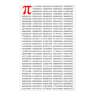 Flyer 1000 Primeiro Dígitos Número Pi   Símbolo matemáti