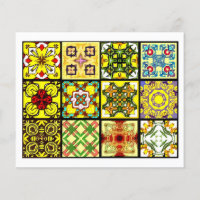 12 Azulejos De Saco De Chá Diferentes - Dobragem D