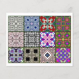 Flyer 12 azulejos diferentes do saquinho de chá -