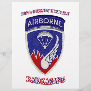 Flyer 187. º Regimento de Infantaria