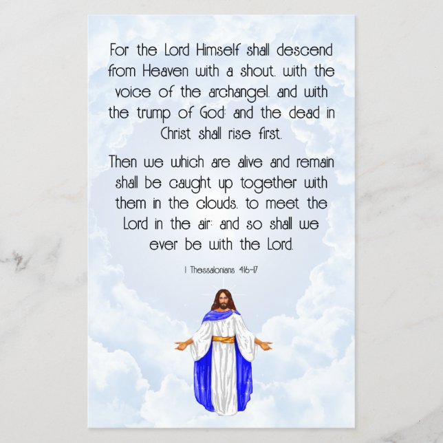 Flyer 1 Salónica 4:16-17 (Frente)