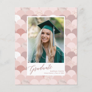 Flyer 2022 BUDGET Rosa Dourado Glitter Girl Formando Con