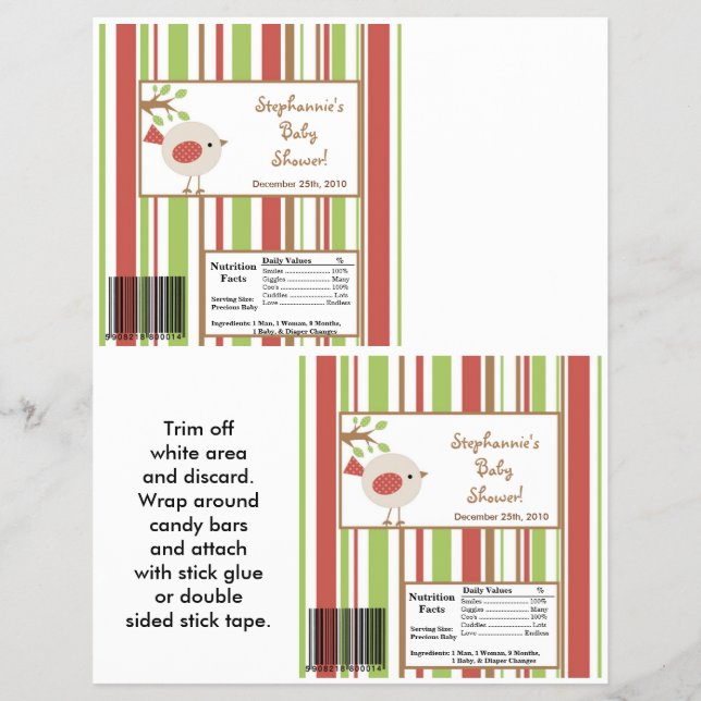 Flyer 2 Bar grande de Hershey, Fazenda vermelha de celei (Frente)