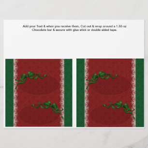 Flyer 2 envoltórios feitos sob encomenda da barra de