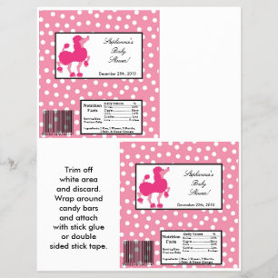 Flyer 2 Poodle Rosa Rosa de Bar Grande de Hershey Paris