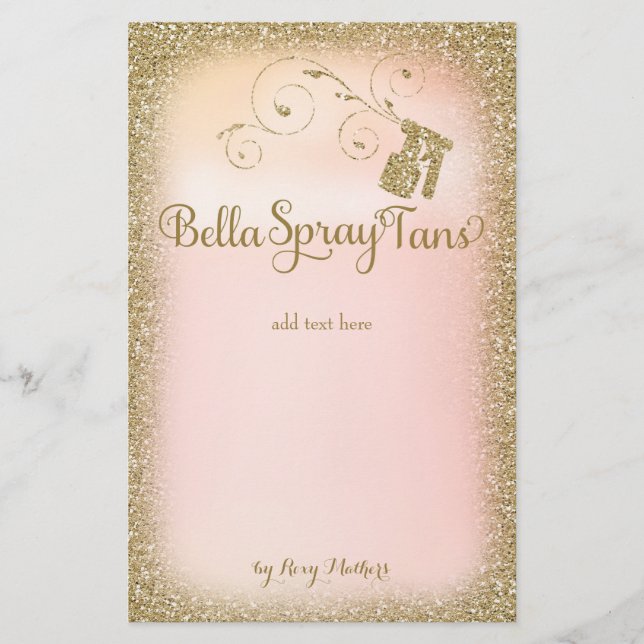 Flyer 311 Bella Spray Tan (Frente)