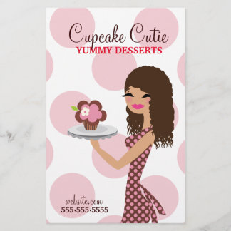 Flyer 311 Cabelo Cutie Curly Brown Cupcake