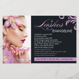 Flyer 311 chicotes do Lilac pelo insecto