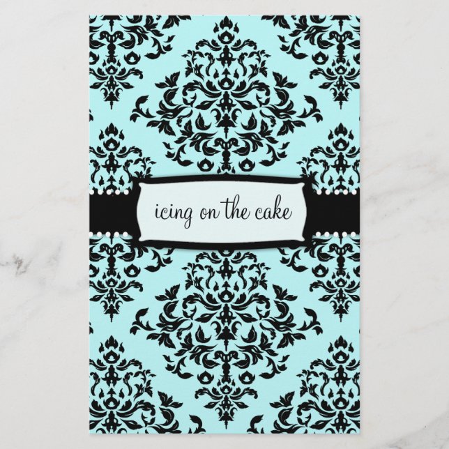 Flyer 311-Ícos no bolo Algo Azul (Frente)