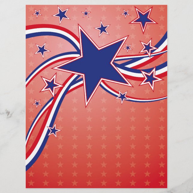 Flyer 4 de julho - Dia da Independência (Frente)