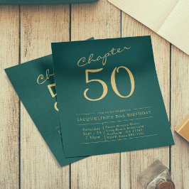 Flyer 50º Aniversário do Orçamento Verde Dourado